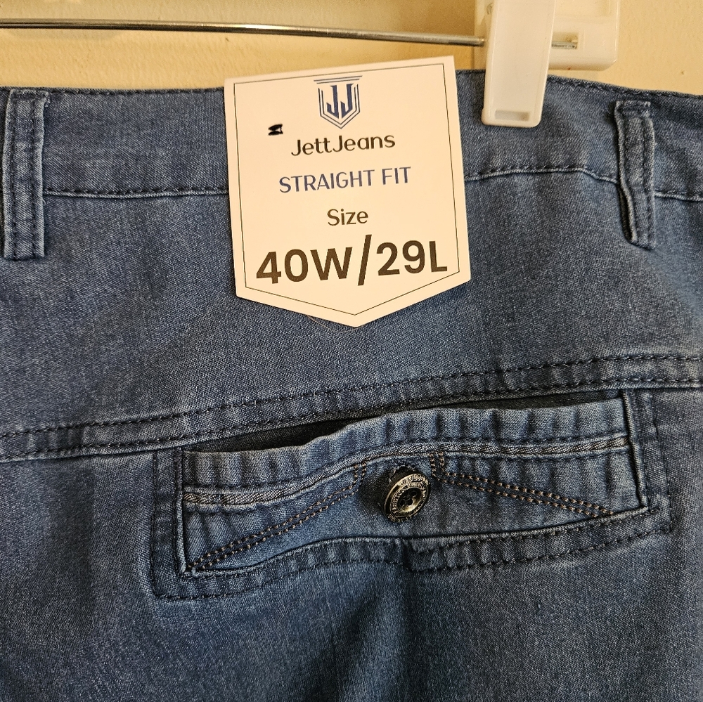 NWT Jett Jean Casual Denim Trouser Womens Plus Size 40 × 29. - Picture 6 of 6